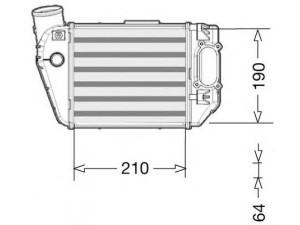 CTR 1231017 tarpinis suslėgto oro aušintuvas, kompresorius
8E0145806F