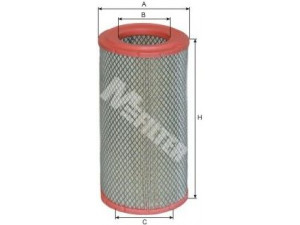 MFILTER A 824 oro filtras 
 Techninės priežiūros dalys -> Techninės priežiūros intervalai
004 094 18 04