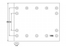 stabdžių antdėklo rinkinys, būgninis stabdys