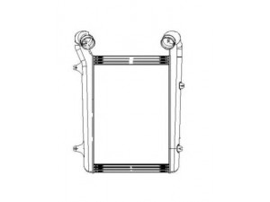 NRF 309055 tarpinis suslėgto oro aušintuvas, kompresorius 
 Variklis -> Oro tiekimas -> Įkrovos agregatas (turbo/superįkrova) -> Tarpinis suslėgto oro aušintuvas
1327673, 1619667