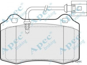 APEC braking PAD1374 stabdžių trinkelių rinkinys, diskinis stabdys 
 Techninės priežiūros dalys -> Papildomas remontas
1ML698151