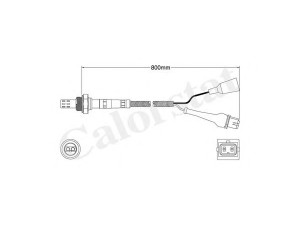 CALORSTAT by Vernet LS130019 lambda jutiklis 
 Variklis -> Variklio elektra
25172614, 25172641, 25172657, 39210-22100