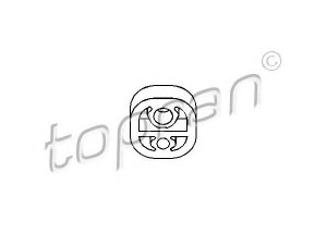 TOPRAN 721 945 laikantysis rėmas, duslintuvas 
 Išmetimo sistema -> Surinkimo dalys -> Atskiros surinkimo dalys -> Gnybtas
1755 68, 1755 68