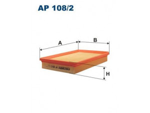 FILTRON AP108/2 oro filtras 
 Techninės priežiūros dalys -> Techninės priežiūros intervalai
281132D000, 281132D001, 281132F000