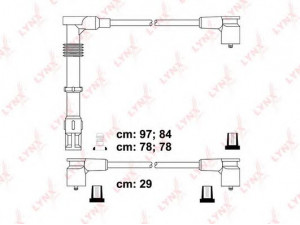 LYNXauto SPC1207 uždegimo laido komplektas 
 Kibirkšties / kaitinamasis uždegimas -> Uždegimo laidai/jungtys
053905481C, N10238301