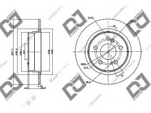 DJ PARTS BD1123 stabdžių diskas 
 Dviratė transporto priemonės -> Stabdžių sistema -> Stabdžių diskai / priedai
1244230512