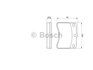 BOSCH 0 986 424 099 stabdžių trinkelių rinkinys, diskinis stabdys 
 Techninės priežiūros dalys -> Papildomas remontas
0449187, 04491 87211 000, 04491 87222 000