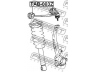 FEBEST TAB-003Z valdymo svirties/išilginių svirčių įvorė 
 Ašies montavimas/vairavimo mechanizmas/ratai -> Valdymo svirtis/pasukamosios svirties sujungimas -> Montavimas/sutvirtinimas
48610-59015, 48630-59015