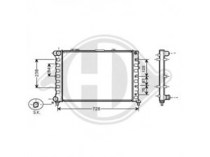 DIEDERICHS 8302505 radiatorius, variklio aušinimas 
 Aušinimo sistema -> Radiatorius/alyvos aušintuvas -> Radiatorius/dalys
60619883, 60651923, 60690408, 71753373