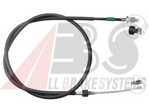 A.B.S. K16988 trosas, stovėjimo stabdys 
 Stabdžių sistema -> Valdymo svirtys/trosai
522428, 97111565