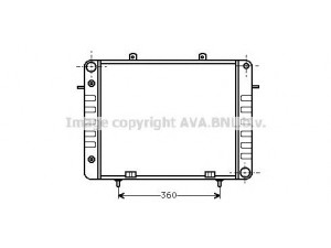 AVA QUALITY COOLING OL2039 radiatorius, variklio aušinimas 
 Aušinimo sistema -> Radiatorius/alyvos aušintuvas -> Radiatorius/dalys
1302146, 90027769