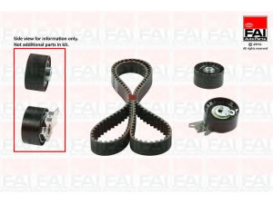 FAI AutoParts TBK482 paskirstymo diržo komplektas 
 Techninės priežiūros dalys -> Papildomas remontas
0831K1, 0831V6, 0831K3