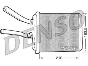 DENSO DRR01010 šilumokaitis, salono šildymas 
 Šildymas / vėdinimas -> Šilumokaitis
0321488, 60779298, 60779451, 60779298