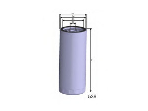 MISFAT M621 kuro filtras
362040, 1R0762