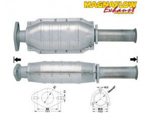 MAGNAFLOW 80012 katalizatoriaus keitiklis 
 Išmetimo sistema -> Katalizatoriaus keitiklis
60590735