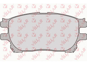 VILLAR 626.0999 stabdžių trinkelių rinkinys, diskinis stabdys 
 Techninės priežiūros dalys -> Papildomas remontas
0446528490