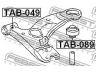 FEBEST TAB-089 valdymo svirties/išilginių svirčių įvorė 
 Ašies montavimas/vairavimo mechanizmas/ratai -> Valdymo svirtis/pasukamosios svirties sujungimas -> Montavimas/sutvirtinimas
48655-44020