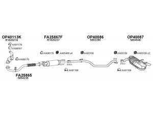 VENEPORTE 770199 išmetimo sistema 
 Išmetimo sistema -> Išmetimo sistema, visa