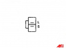 AS-PL A5054 kintamosios srovės generatorius
A003TA7991, A3TA7991, 92058857