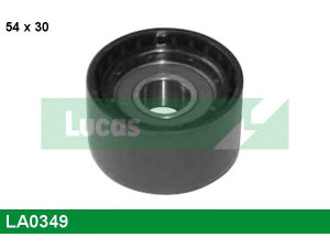 LUCAS ENGINE DRIVE LA0349 kreipiantysis skriemulys, V formos rumbuotas diržas 
 Diržinė pavara -> V formos rumbuotas diržas/komplektas -> Laisvasis/kreipiamasis skriemulys
