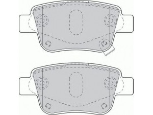 FERODO FSL1649 stabdžių trinkelių rinkinys, diskinis stabdys 
 Techninės priežiūros dalys -> Papildomas remontas
04466 05010, 04466 58010, 0446605010