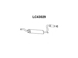 VENEPORTE LC43029 priekinis duslintuvas
82413207, 82428292