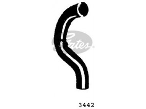 GATES 3442 radiatoriaus žarna
4339938, 1336315, 1336418, 90156032