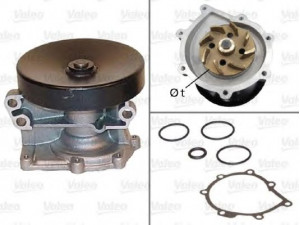VALEO 506526 vandens siurblys 
 Aušinimo sistema -> Vandens siurblys/tarpiklis -> Vandens siurblys
7701466850, 7701468802, 9629937980