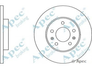 APEC braking DSK3089 stabdžių diskas
432064EA0A
