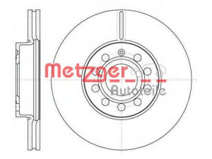 METZGER 6648.10 stabdžių diskas 
 Stabdžių sistema -> Diskinis stabdys -> Stabdžių diskas
1K0 615 301K, 1K0 615 301T, 5C0 615 301A