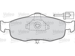 VALEO 540556 stabdžių trinkelių rinkinys, diskinis stabdys 
 Techninės priežiūros dalys -> Papildomas remontas
1073731, 1079347, 1095201, 1096942