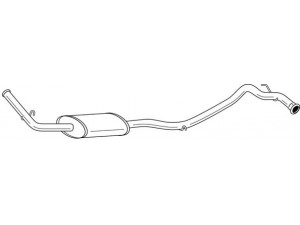 AKS DASIS SG49402 vidurinis duslintuvas