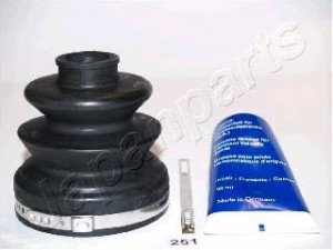 JAPANPARTS KB-251 gofruotoji membrana, kardaninis velenas 
 Ratų pavara -> Gofruotoji membrana
49506-17A10, 49605-1CD00