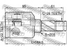 FEBEST 2911-FLIIR jungtis, kardaninis velenas
LR001160