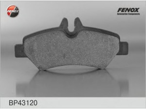 FENOX BP43120 stabdžių trinkelių rinkinys, diskinis stabdys 
 Techninės priežiūros dalys -> Papildomas remontas
0044206920, 44206920, 2E0698451