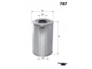 MECAFILTER ELH4701 alyvos filtras 
 Filtrai -> Alyvos filtras
211340, 236481, 0011844125, 0011844425
