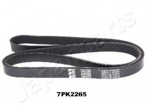 JAPANPARTS DV-7PK2265 V formos rumbuoti diržai 
 Techninės priežiūros dalys -> Techninės priežiūros intervalai
38920-RBD-E01, 25212-4A101