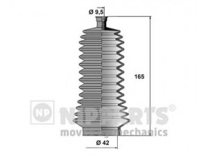 NIPPARTS J2841012 gofruotoji membrana, vairavimas 
 Vairavimas -> Gofruotoji membrana/sandarinimai
77014-70361