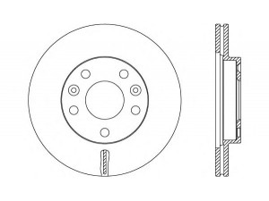OPEN PARTS BDA2656.20 stabdžių diskas 
 Dviratė transporto priemonės -> Stabdžių sistema -> Stabdžių diskai / priedai
402066300R