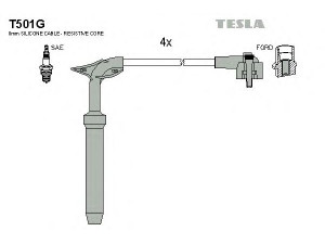 TESLA T501G uždegimo laido komplektas 
 Kibirkšties / kaitinamasis uždegimas -> Uždegimo laidai/jungtys