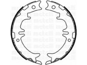 METELLI 53-0439 stabdžių trinkelių komplektas, stovėjimo stabdis 
 Stabdžių sistema -> Rankinis stabdys
46540-28010, 46540-44010, 46540-48010