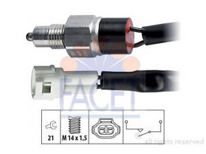 FACET 7.6119 jungiklis, atbulinės eigos žibintas 
 Elektros įranga -> Šviesų jungikliai/relės/valdymas -> Šviesų jungiklis/svirtis
37610-70B11, 37610-60B00, 37610-60B01