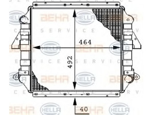 HELLA 8MK 376 706-331 radiatorius, variklio aušinimas
12100-6230