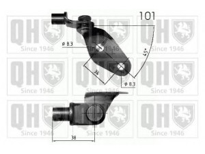 QUINTON HAZELL QTS840234 dujinė spyruoklė, bagažinė 
 Priedai -> Bagažinė/pakrovimo skyrius
D202-63-620A