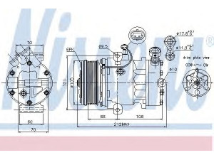 NISSENS 89042 kompresorius, oro kondicionierius 
 Oro kondicionavimas -> Kompresorius/dalys
1854 107, 1854 112, 1854 122, 1854 147