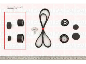 FAI AutoParts TBK171 paskirstymo diržo komplektas 
 Techninės priežiūros dalys -> Papildomas remontas
16806-00QAB, 7701471382, 7701471974