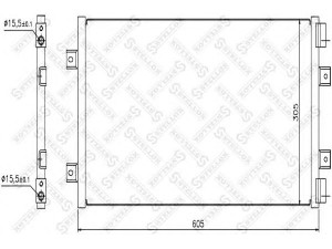 STELLOX 10-45089-SX kondensatorius, oro kondicionierius 
 Oro kondicionavimas -> Kondensatorius
46799862, 46799872