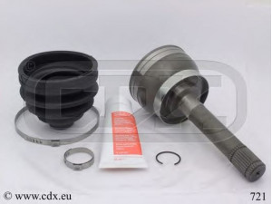 CDX 721 jungčių komplektas, kardaninis velenas 
 Ratų pavara -> Sujungimai/komplektas