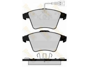 Brake ENGINEERING PA1569 stabdžių trinkelių rinkinys, diskinis stabdys 
 Techninės priežiūros dalys -> Papildomas remontas
7H0698151, 7H0698151B