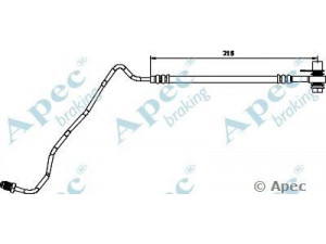 APEC braking HOS3881 stabdžių žarnelė 
 Stabdžių sistema -> Stabdžių žarnelės
6N0611763J, 6N0611763J